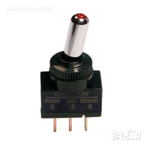 Бутон превключвател LED 12/24V – '45554 – LAMPA