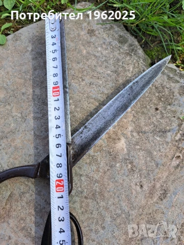 Стара ножица Mann & federlein Solingen, снимка 6 - Антикварни и старинни предмети - 50525367