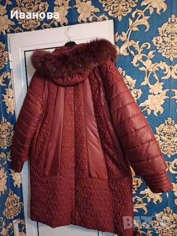 Шубичка, палто. Зимна, много е топла с качулка дреха., снимка 4 - Палта, манта - 53144479