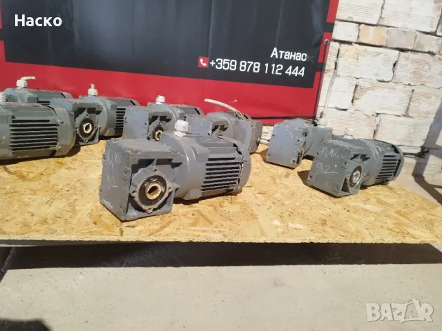електромотор с редуктор SEW 0.18 kW 92 оборота , снимка 2 - Електродвигатели - 49897725