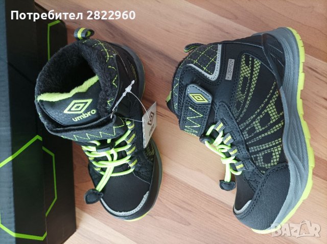 Umbro нови зимни обувки , снимка 5 - Детски боти и ботуши - 37785474