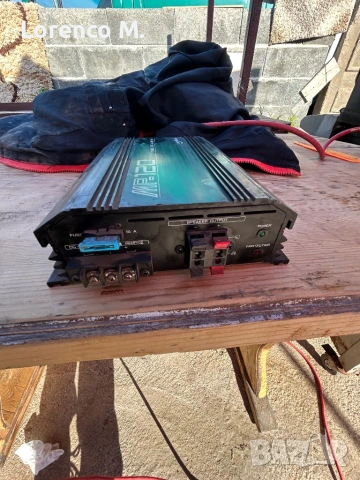 Усилвател за кола/стъпало Mac audio MP120 , снимка 3 - Ресийвъри, усилватели, смесителни пултове - 54311535