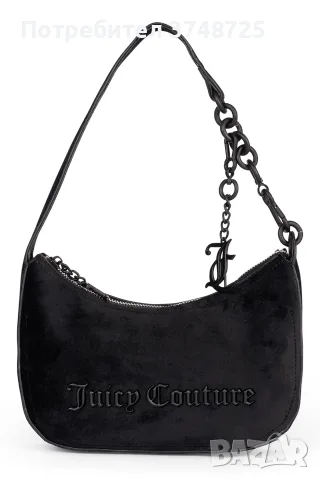 Велурена чанта Juicy Couture 