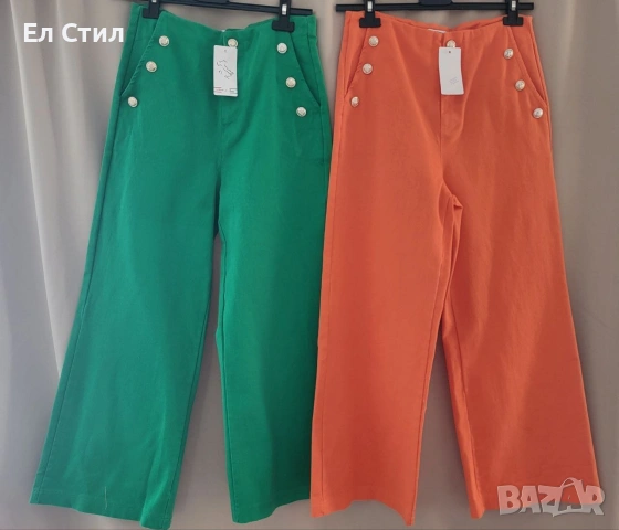 ⚜️Италиански дънки Черно-С,Л/Розов-С,М,Л/Оранжево-С,М,Л / Зелено-С,Л 14€, снимка 2 - Дънки - 53979104