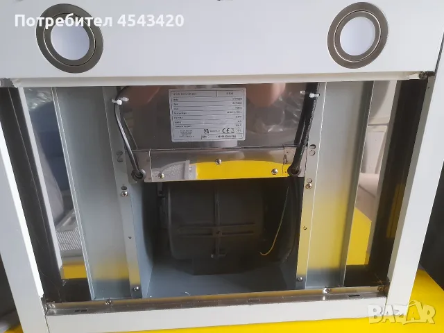 Нов! Абсорбатор/аспиратор/ширм CDA плосък, снимка 4 - Абсорбатори - 56182384
