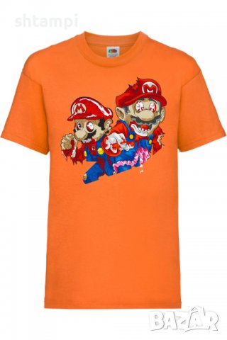 Детска тениска Mario Zombie 2,Игра,Изненада,Подарък,Празник,Повод, снимка 4 - Детски тениски и потници - 37436140
