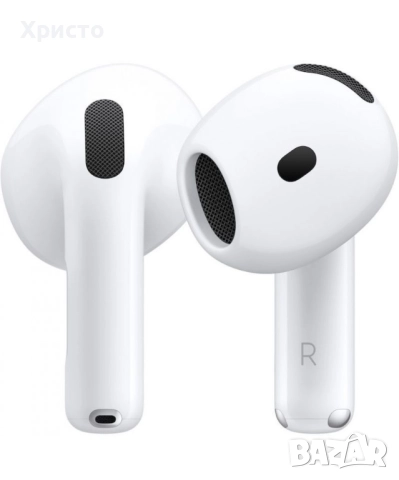 НОВО!!! Безжични слушалки Apple AirPods 4, бели   , снимка 4 - Bluetooth слушалки - 52337864