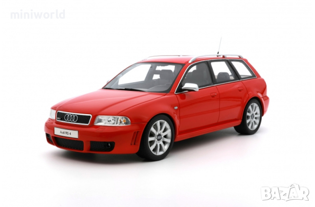 Audi RS4 B5 Avant Kombi 2000 - мащаб 1:18 на Ottomobile моделът е нов в кутия