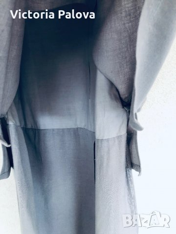 Хубава рокля,лен и памук, снимка 6 - Рокли - 29669228