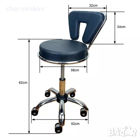 работен козметичен  стол и оборудване различни модели, снимка 3 - Столове - 42634073