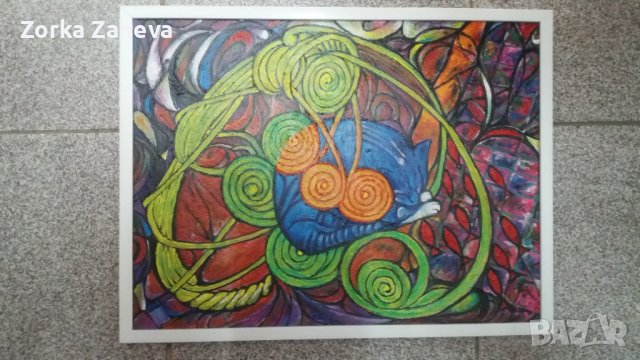 Картина,авторска,в рамка.