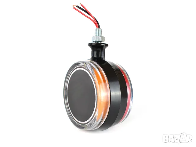 LED габарит за огледало 12-24V червен за Mercedes