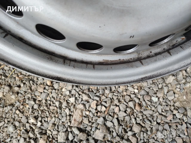 4бр.ЖЕЛЕЗНИ ДЖАНТИ 16ки за VW T5 5x120 6.5j et51 цена за брой, снимка 5 - Гуми и джанти - 51378217