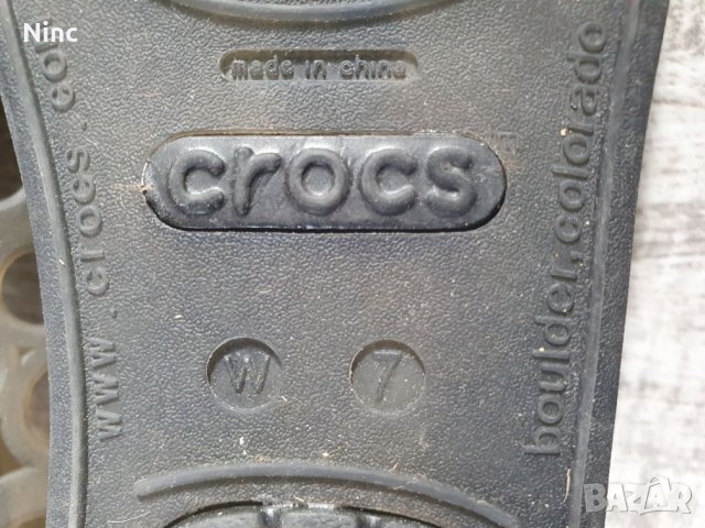Дамски сандали Crocs 37, снимка 6 - Сандали - 40681950