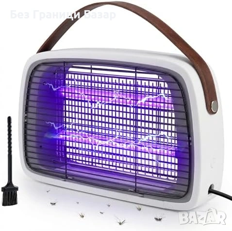 Нова лампа Електрически капан за насекоми комари 12W с подвижна тавичка