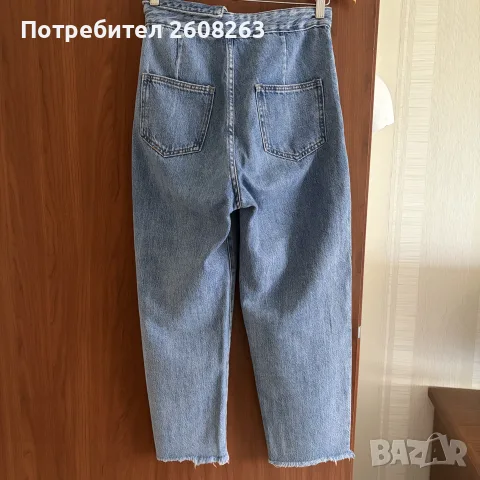 Дамски дънки със широк крачол, снимка 3 - Дънки - 56447338