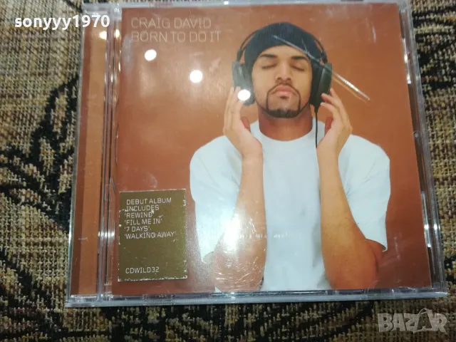CRAIG DAVID CD 2502251629, снимка 5 - CD дискове - 49272833
