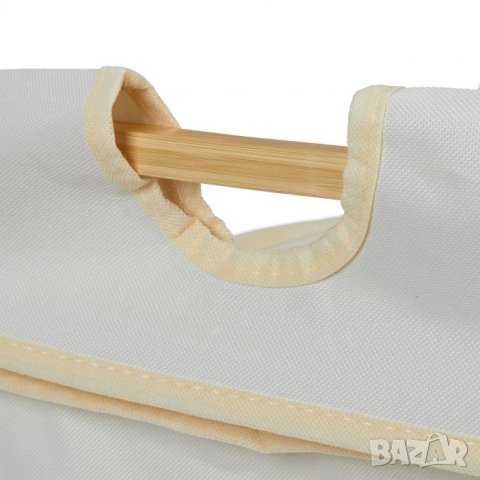 Стилен бамбуков кош за пране - чанта за пране 70 л , снимка 3 - Други - 42103242