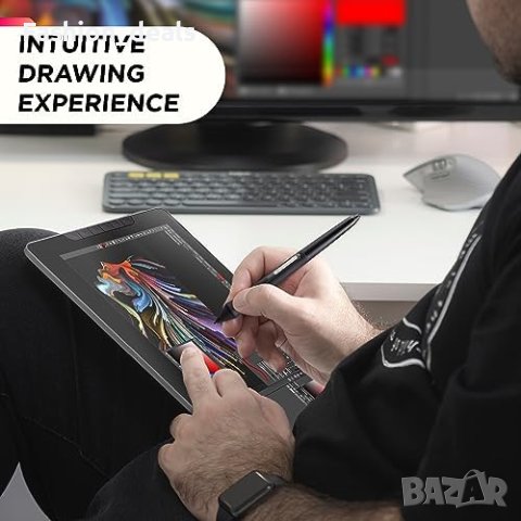 Нов таблет ViewSonic ID1330 13.3" Full HD Дисплей за Рисуване + Стилус писалка, снимка 6 - Таблети - 42531177