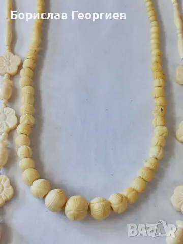 Гердан от кост три броя, снимка 3 - Колекции - 39656886