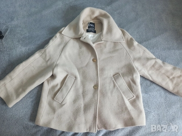 Топло елегантно палто Zara, снимка 3 - Палта, манта - 56548683