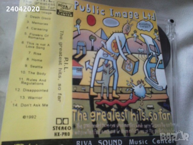 Public Image Ltd ‎– The Greatest Hits аудио касета, снимка 1 - Аудио касети - 34300947