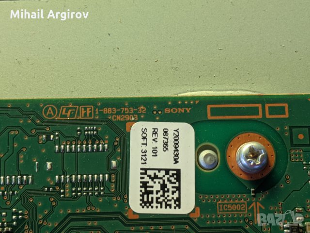 SONY KDL-40CX520-1-8834753-32-PSC10355-M-V315H3-CPE6-Т87I128.00, снимка 8 - Части и Платки - 34351279