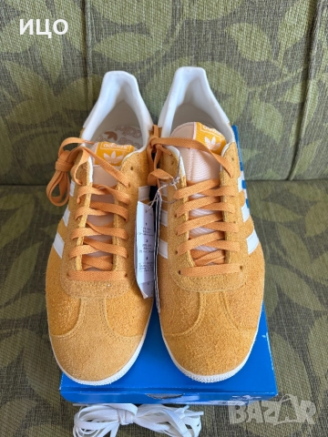 Нови велурени маратонки adidas Originals Gazelle, снимка 6 - Маратонки - 52233750