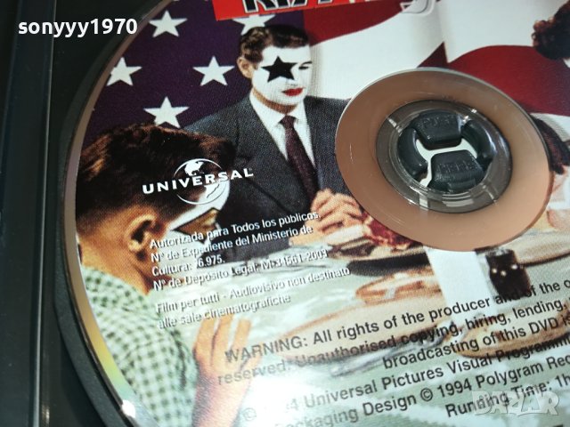 KISS ORIGINAL DVD-MADE IN ITALY 2002241114, снимка 9 - DVD дискове - 44382707