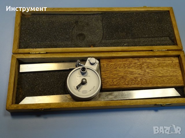 оптичен машинен ъгломер Mauser 150/300-8002 Bevel Optical Protractor , снимка 7 - Измервателни инструменти - 39322776