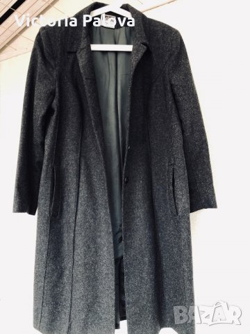 Скъпо модерно палто,80% вълна, снимка 13 - Палта, манта - 30336476