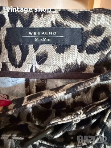 Пола Weekend Max Mara, леопардов принт, размер M, малко L, снимка 12 - Поли - 56551577