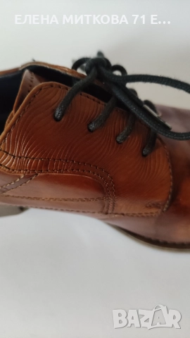 Bugatti мъжки обувки естествена кожа н.44, снимка 5 - Спортно елегантни обувки - 51749007