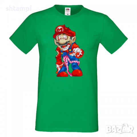 Мъжка тениска Mario Zombie 6 Игра,Изненада,Подарък,Празник,Повод, снимка 15 - Тениски - 37238142