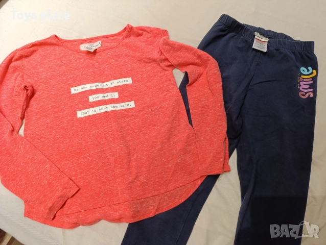 134/140 Два спортни екипа, анцуг , снимка 4 - Детски комплекти - 52342842