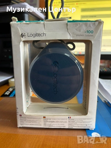 Bluetooth speaker Logitech x100, снимка 4 - Bluetooth тонколони - 51493916
