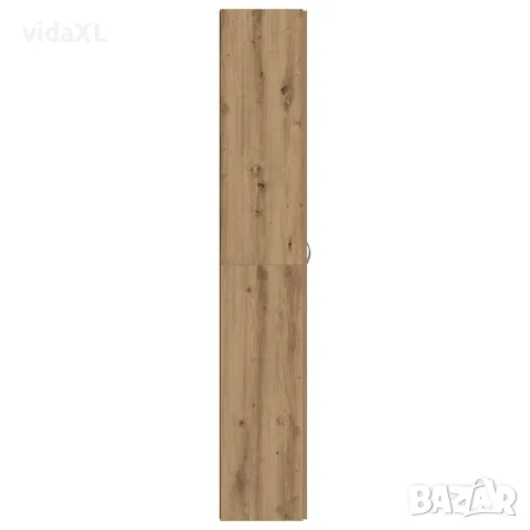 vidaXL Библиотека, дъб артизан, 60x32x190 см, инженерно дърво, снимка 4 - Етажерки - 56146985