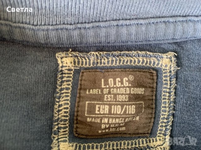 Памучни блузи за ръст 110-116 см., снимка 14 - Детски Блузи и туники - 31064186