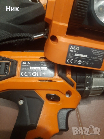 Машини АЕГ 18v, снимка 3 - Винтоверти - 52937634
