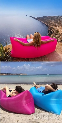 Самонадуващо се легло подходящо за планина и море