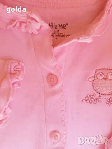 Бебешки сет жилетка+красиво боди за 6 мес., снимка 4 - Комплекти за бебе - 49770924