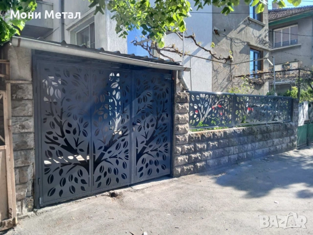 Модерна оградна врата с CNC дизайн – стил и здравина, снимка 3 - Други - 54320767