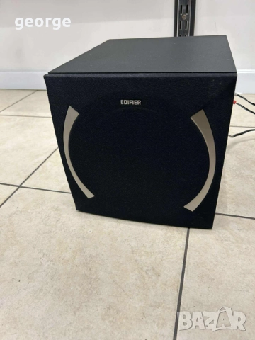Звукова система edifier xm6pf, 2.1, 48w, fm radio, черна, снимка 3 - Аудиосистеми - 51879554