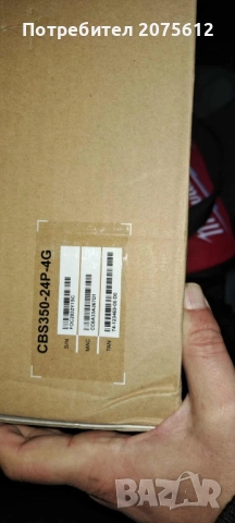 Cisco PoE Switch CBS350-24P-4G-EU, снимка 2 - Суичове - 52463985