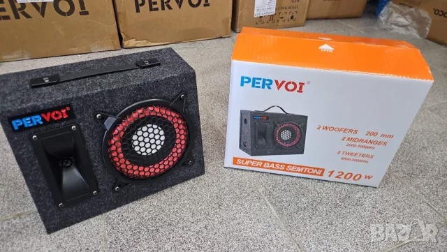 Двулентова пасивна бас каса T6 – 6.5 инча, 1200W / 50W реална мощност |T8 80W | T10 120W 
