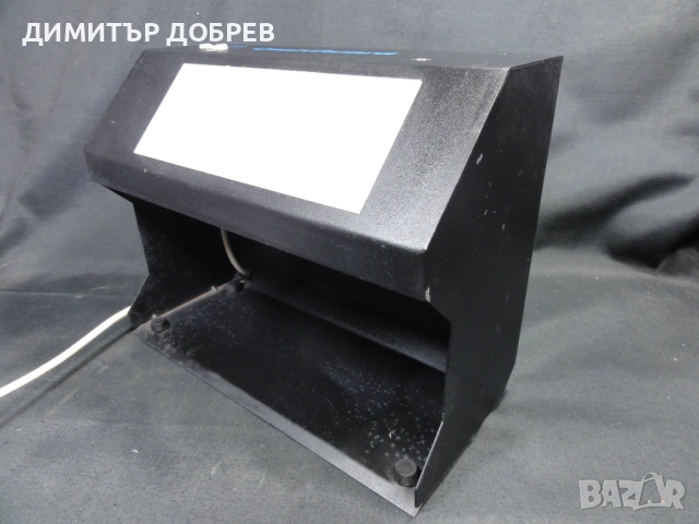 СТАР РЕТРО НАСТОЛЕН ДЕТЕКТОР ЗА ФАЛШИВИ БАНКНОТИ UV ЛАМПА, снимка 4 - Антикварни и старинни предмети - 53097220