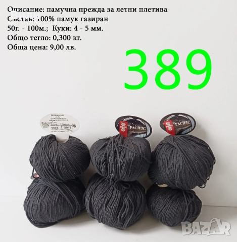 Евтини прежди в малки количества - нови и остатъци , снимка 16 - Други - 52042527