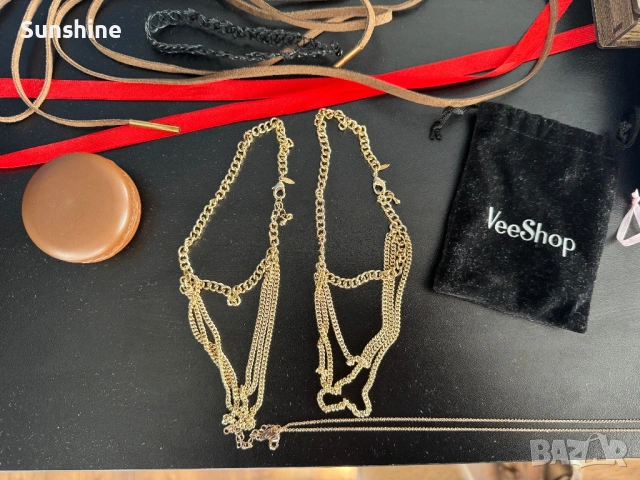 Огромен комплект бижута , снимка 10 - Обеци - 54162243