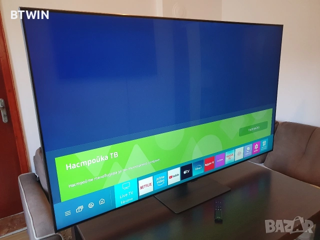 Телевизор - Samsung 65 ИНЧА - QLED - SMART TV - 4K - 120Hz !, снимка 2 - Телевизори - 53925810