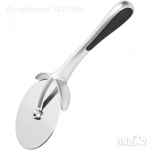 3813 Изцяло стоманен нож за пица, снимка 2 - Други стоки за дома - 39725544